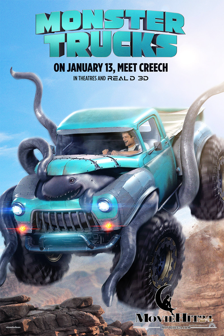 ดูหนังออนไลน์ ดูหนังออนไลน์ Monster Trucks 2016 บิ๊กฟุตตะลุยเต็มสปีด