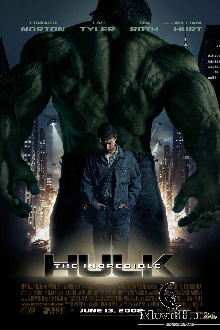 ดูหนังออนไลน์ฟรี ดูหนังออนไลน์ The Incredible Hulk 2008 มนุษย์ตัวเขียวจอมพลัง